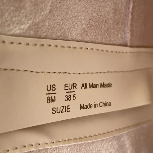 Circus By Sam Edelman Suzie Cream Ankle Boots Kitten Heel Size 8 - Picture 12 of 12